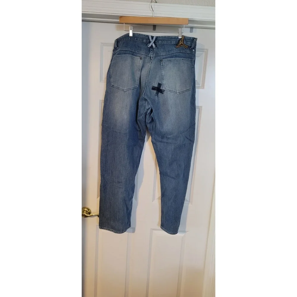 Vintage 2005 Air Jordan 20th Anniversary Jeans Sz 40x34 (38x31) Baggy Distressed
